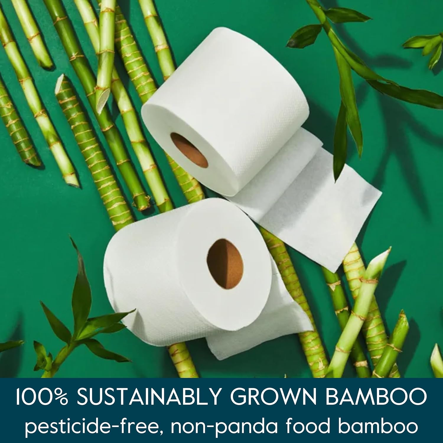 Bamboo Toilet Paper 3 Ply, Septic Safe, Ultra Soft, 18 Rolls L411838