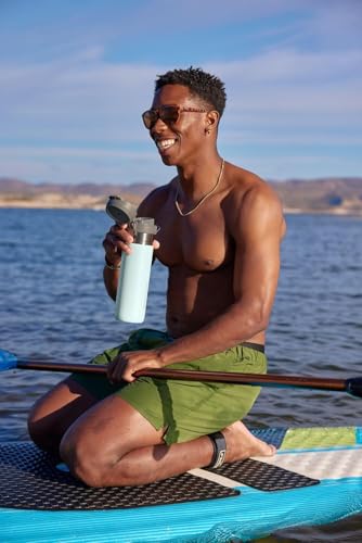 Insulated Stainless Steel Water Bottle 36 oz with Push Button Lid A883