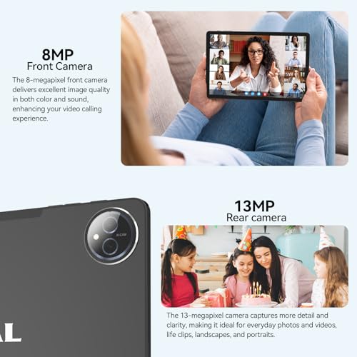 Tablet 11 inch Android 14, 128GB ROM 16GB RAM, 4G LTE, Octa-Core, FHD Screen T89965