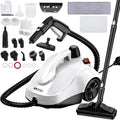 Steam Cleaner, Steam Mop with 23 Accessories, Powerful Multipurpose Portable Steamer for Cleaning to Remove Grime, Grease, for Multi-Purpose and Multi-Surface Floors, 16.4ft Power Cord