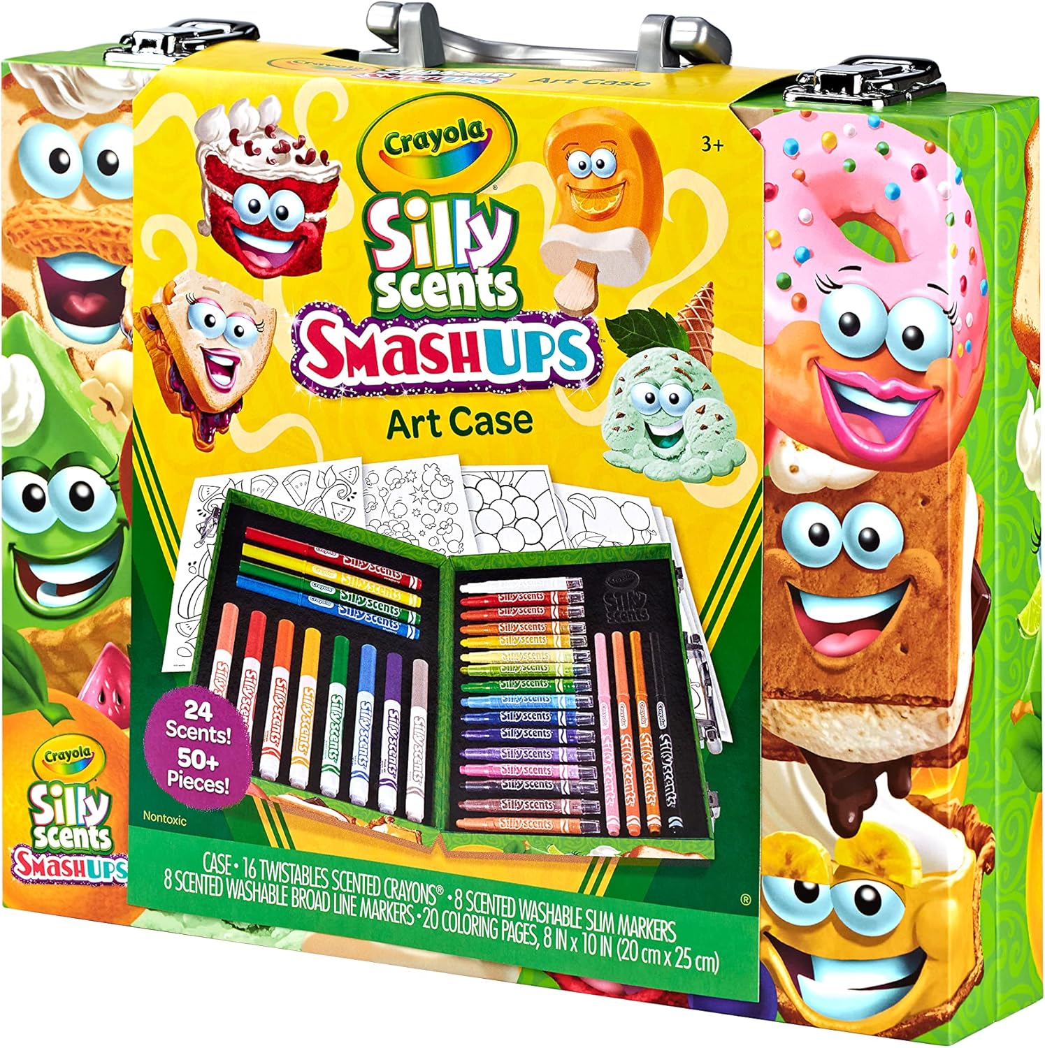 Scented Mini Art Case Coloring Set for Kids Age 4+ R68010