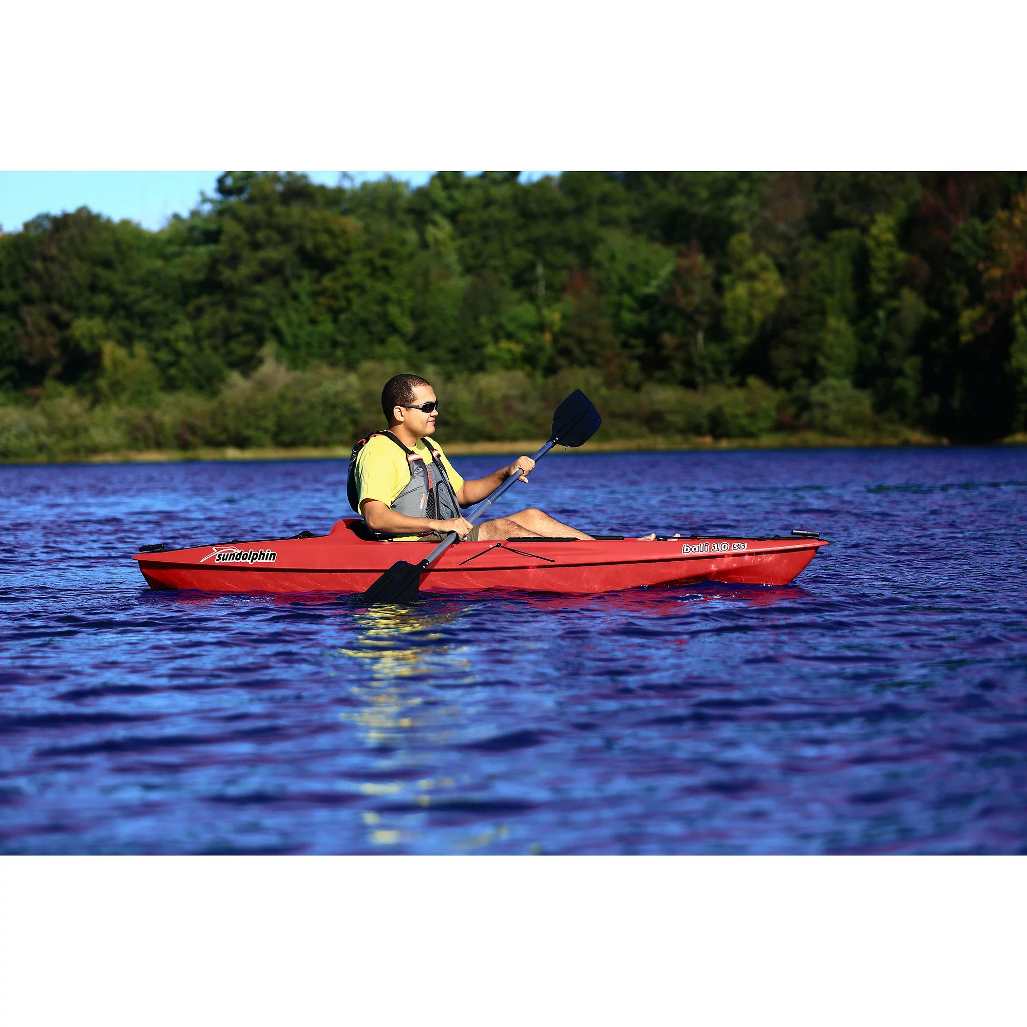 Sit-on Recreational Kayak 10 ft with Paddle W714