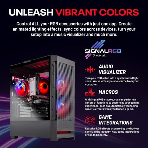 Gaming PC Desktop – AMD Ryzen 7 5700X, RTX 4070, 1TB SSD, 16GB RAM I413781