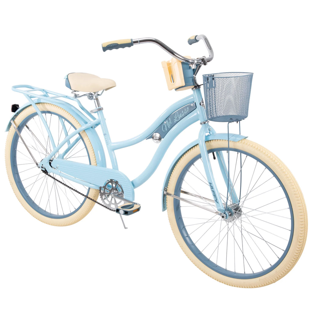 26" Classic Cruiser Bike for Women, Light Blue E591994