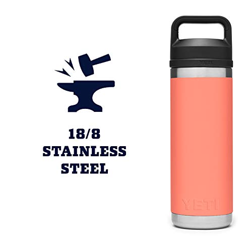 18 oz Vacuum Insulated Stainless Steel Bottle with Chug Cap I1188