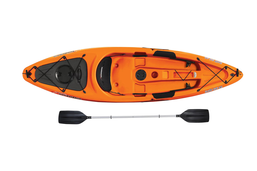 Sit-on Recreational Kayak 10 ft with Paddle W714