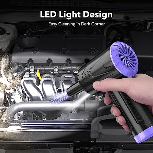 Cordless Electric Air Duster for Keyboard and Computer Cleaning J165