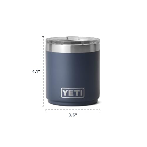 Vacuum Insulated Stainless Steel Stackable Lowball with Lid, 10 oz V4889