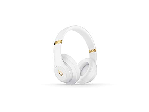 Wireless Over-Ear Headphones with Built-in Mic - White (Renewed) V685