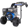 Gas Pressure Washer, 2.5 GPM 3500 PSI Axial Pump Gas Power Washer Heavy Duty, 4-Cycle 224cc Engine, Include Spray Gun and Wand, 5 QC Nozzle Tips, 3/5"×25' Hose