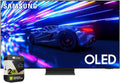 SAMSUNG QN55S95DAFXZA 55 inch HDR OLED Smart TV 2024 (Renewed) Bundle with 2 YR CPS Enhanced Protection Pack
