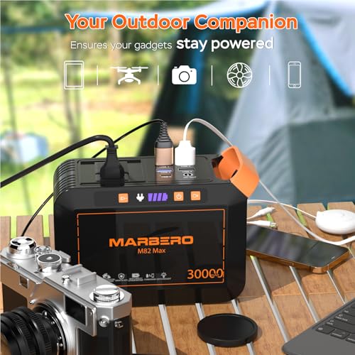 Portable Power Station 88Wh Camping Lithium Battery Solar Generator with AC Outlet S182630