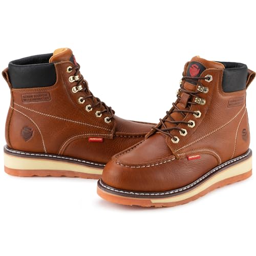 Men's Heavy Duty Steel Toe Work Boots X578518
