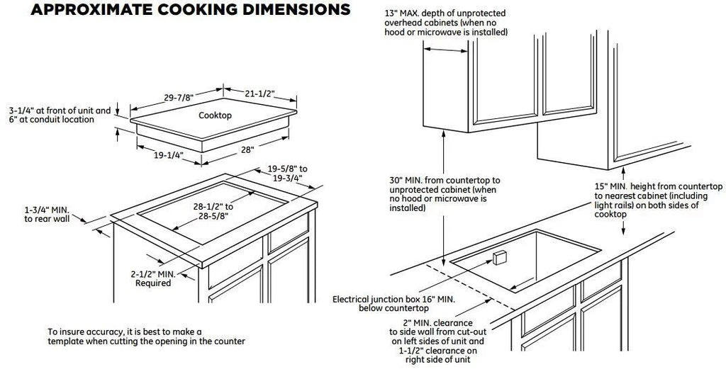 30-inch Built-in Electric Cooktop Y878392