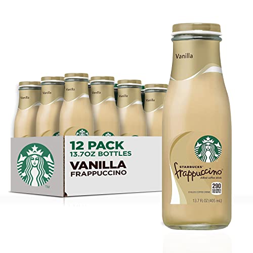 Starbucks Frappuccino Coffee Drink, Coffee, 13.7 fl oz Bottles (12 Pack)