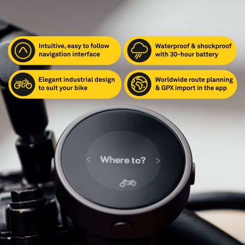 Motorcycle GPS Tracker with Waterproof Design and 14-Hour Battery W935