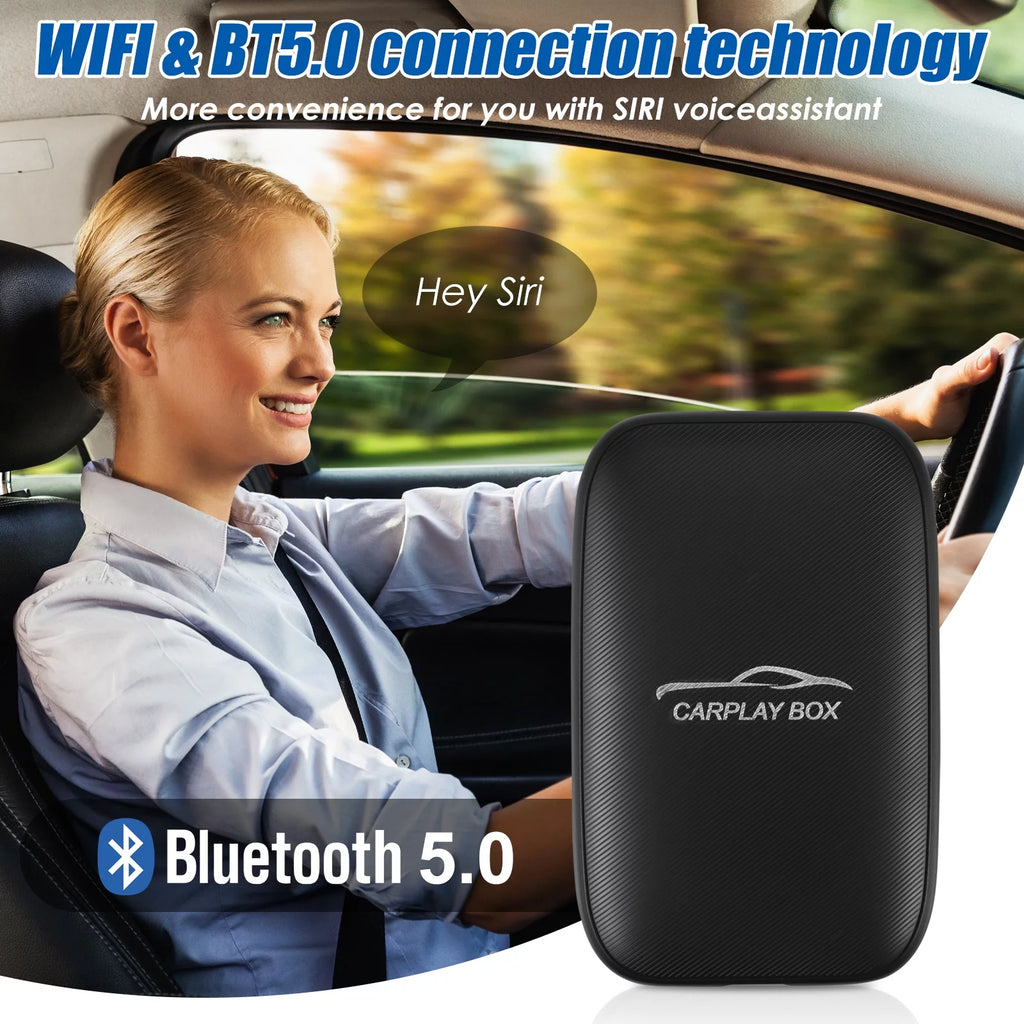 Wireless CarPlay Android Auto Multimedia Video Dongle for Cars M821722